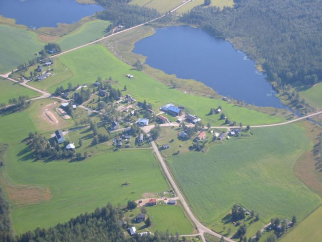 Flygfoto Gagsmark